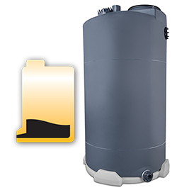 Vertical Polyethylene Chemical Tanks with IMFO®